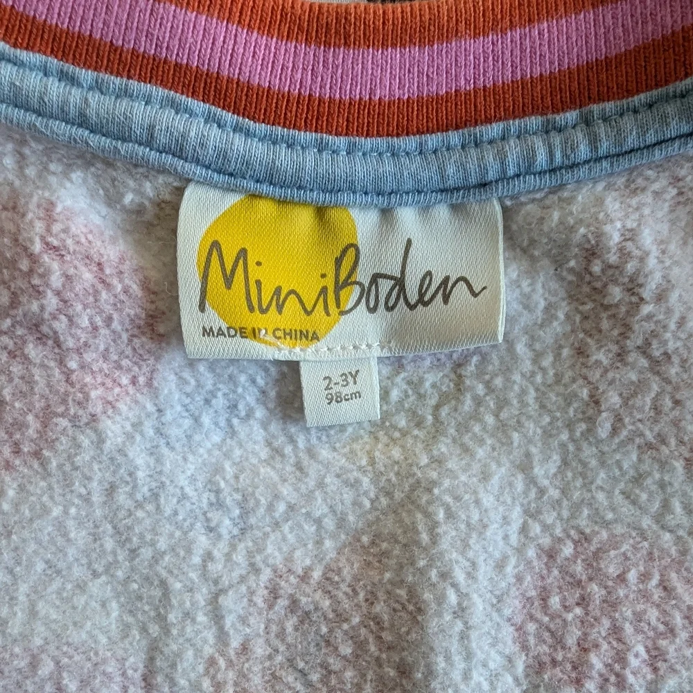 Mini Boden Fall Long Sleeve Dress